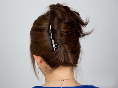 教你如何盘头发-怎样盘头发好看-盘头发的方法