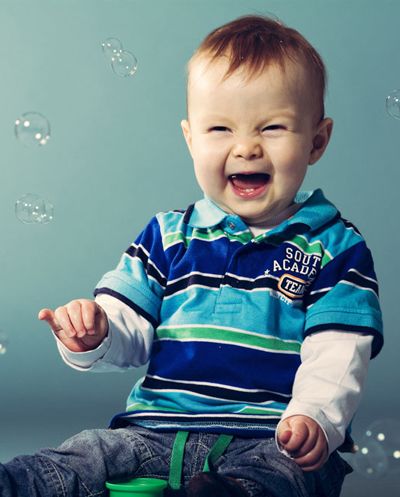 小男孩可爱头型前面留一撮图片 小男孩流行发型