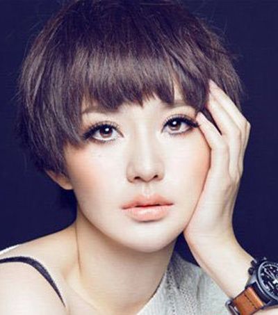 蘑菇头适合什么脸型-蘑菇头短发发型图片-男生蘑菇头