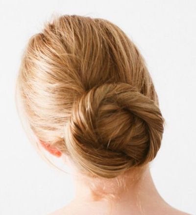 盘头发的方法图解-如何编头发-扎头发的技巧-梳