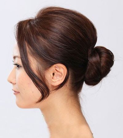 教你如何盘头发-怎样盘头发好看-盘头发的方法