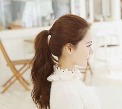 扎头发的方法图解-怎样扎头发简单好看-扎头发