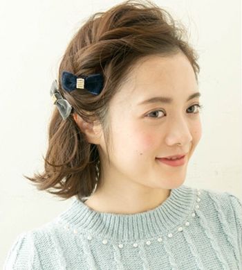 发型呀,其实你的短头发也能编织成辫子哟,比如下文最新的短发编发图解图片