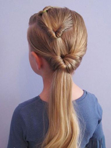 扎头发的方法-简单扎发技巧-扎头发的发型-韩式