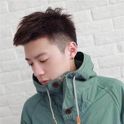 男孩三个旋发型图片 最阳光男发型