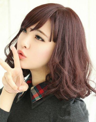 扎马尾烫玉米烫图片 玉米烫的扎法