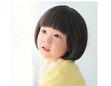 女童短发扎辫子发型 5到6岁儿童短发辫子发型