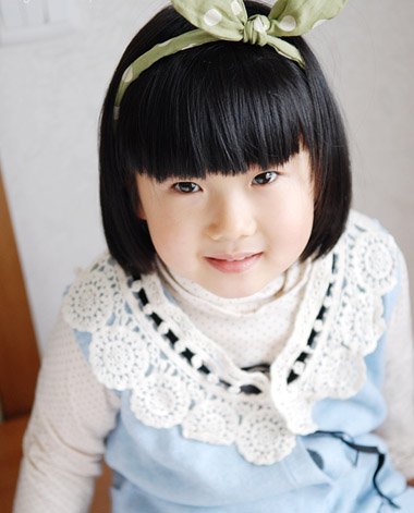 2017年4岁宝宝短发发型图片 儿童剪短发型