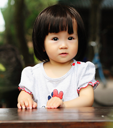 儿童沙宣短发发型 好看的沙宣短发发型图片(2)