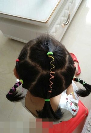 小孩短发扎头发的方法 女童100种扎头发的技巧
