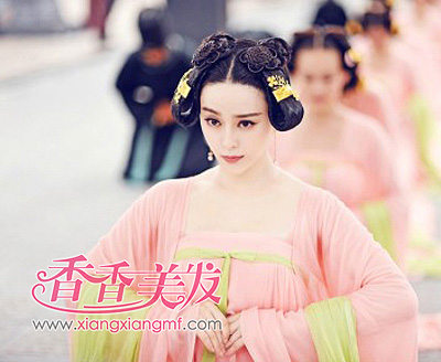 范冰冰版武则天造型 从少女到老婆婆气势恢宏