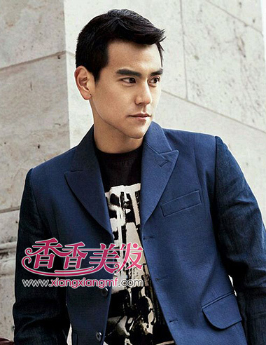 男生瓜子脸天然发型 瓜子脸男生短发型