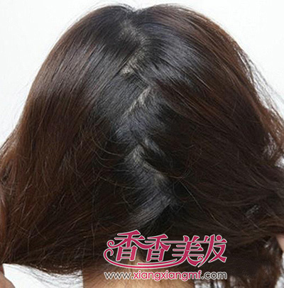 韩式蓬松马尾辫扎法教程 发型diy韩式马尾