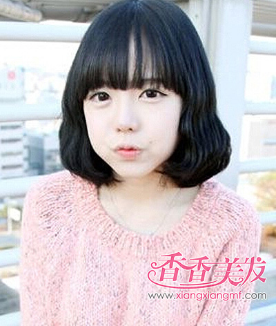 ŮԲ���ʺϵĶ̷�ͼƬ Բ�����ʺϵĶ̷�����