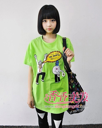 �����ʺ�ʲô���Ķ̷� 2015��Ů��������ֱ�̷�ͼƬ