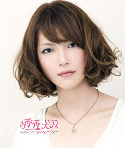 ��Բ���ʺ������Ķ̷� ��Բ��Ů����ʽ�̷�����