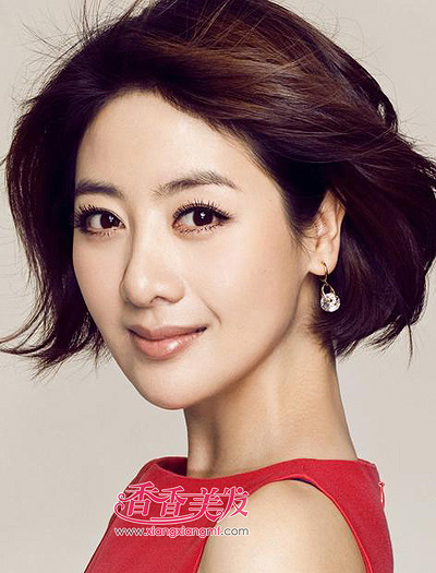 ��Բ���ʺϵĶ̷�����ͼƬ ��Բ���ʺ��ж̷���ͼƬ