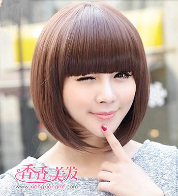 Բ���ʺϼ�����ͷ�� Բ��������ͷѧ����ͼƬ