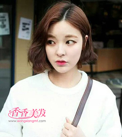 2015Ů��Բ���̷�����ͼƬ �ʺ�Բ��Ů���Ķ̷�����