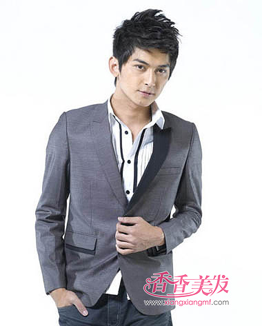 胖脸男生短发发型设计 男生+脸胖时尚发型