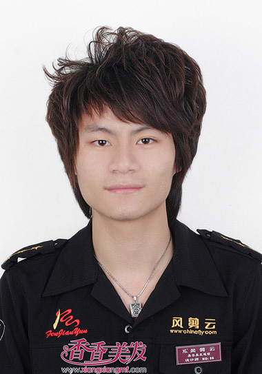 胖脸男生短发发型设计 男生+脸胖时尚发型