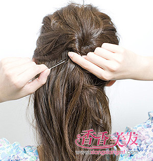 �򵥵�ͷ���黨������ ͷ����ô���黨��