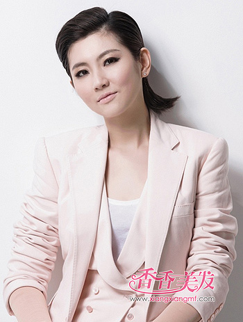 ����Ů���ʺ�ʲô˧���̷�ͼƬ ΢�������ʺϵĶ̷�