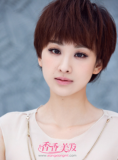 С����ͷ����̷�ͼƬ �ʺ�С���Ķ̷�