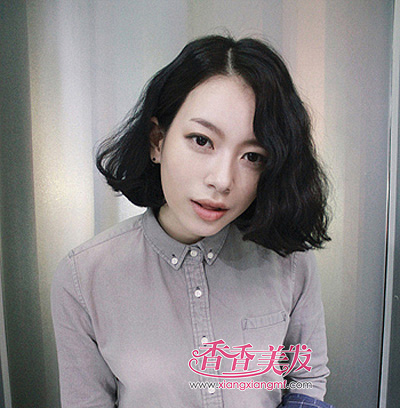 ��ͷխ��Ů���ʺ϶̷������� �����������̷�