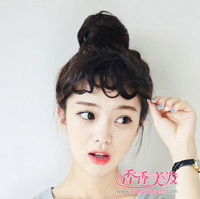 ��ͷխ��Ů���ʺ϶̷������� �����������̷�