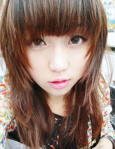 ���������ͱ�ըͷͼƬ �������г���Ů����ըͷ����