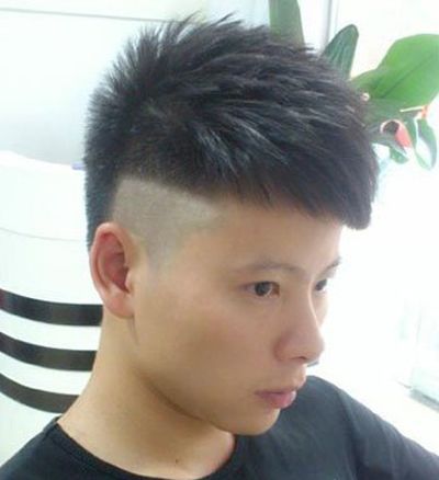 不用烫的男士偏分发型 不用烫男士短发发型