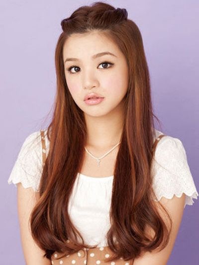 ͷǰ����ӷ��ͽ̳� Ů�����ӷ���ͼƬ