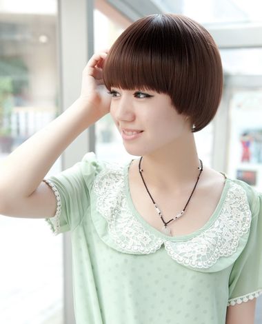 Ģ��ͷ�ʺϷ����� ����Ů����Ģ��ͷ��Ч��