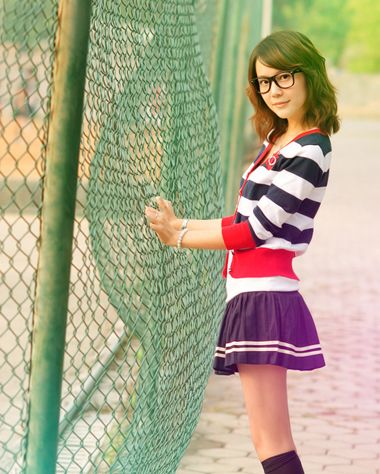 Բ������Ƥ����Ů���̷����� 15������Բ��Ůѧ���̷�����