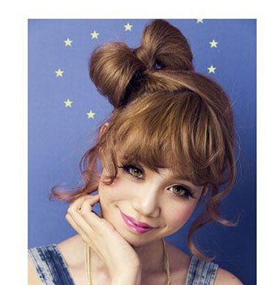 ��ô��СŮ����ͷ�� ��ʽСŮ�������̷�