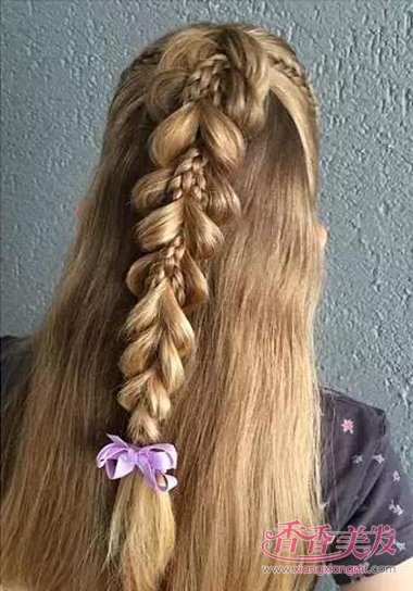 �ɰ�С��ͷ����֯�� СŮ����ͷ���෨