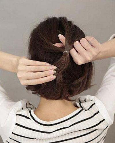 С���Ѷ̷���ͷ�� ���ӵı෨��ȫС����ͷ��