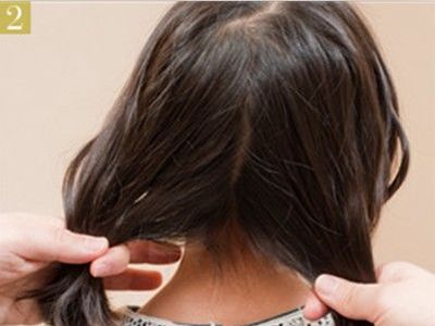 ������СŮ��ͷ�� Ů���̷���ͷ���Ĳ��輰ͼƬ