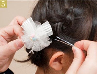 ������СŮ��ͷ�� Ů���̷���ͷ���Ĳ��輰ͼƬ