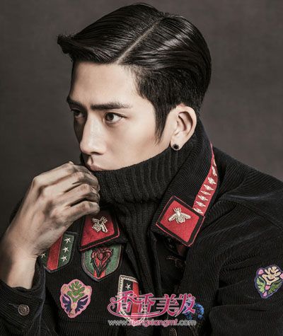 边上剃了的男生发型 男士侧边推掉的时尚发型