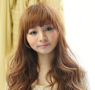 �ʺ�������Ů��ǰ��ë��ͷ���϶�ķ��� Ů��ë�鷢��ͼƬ