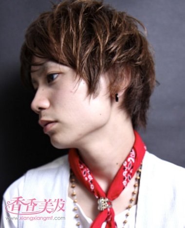 毛碎适合国字脸吗 男士毛碎发型图片