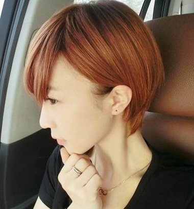 ��ѧ���ÿ��Ķ̷�����ͼƬ Ůѧ���̷�����