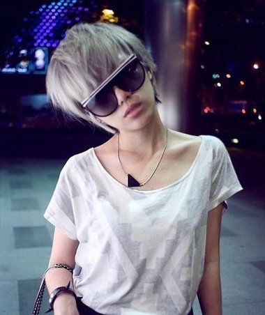 ���۾��Ķ̷�Ů�������� ���۾��Ķ̷�