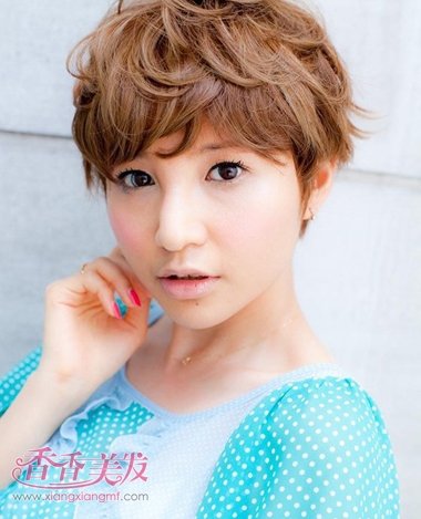 ��Բ���ʺϵĶ̷�����ͼƬ ����Բ���ʺϵĶ̷�