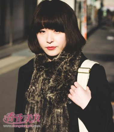 ��Բ���ʺϵĶ̷�����ͼƬ ����Բ���ʺϵĶ̷�