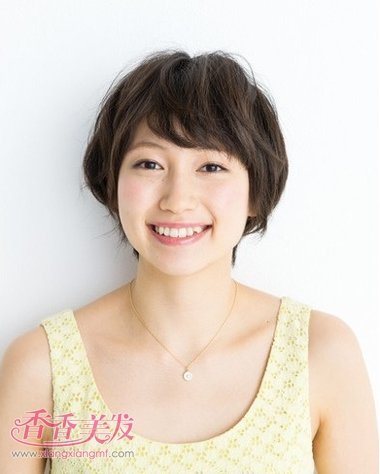 ��Բ���ʺϵĶ̷�����ͼƬ ����Բ���ʺϵĶ̷�