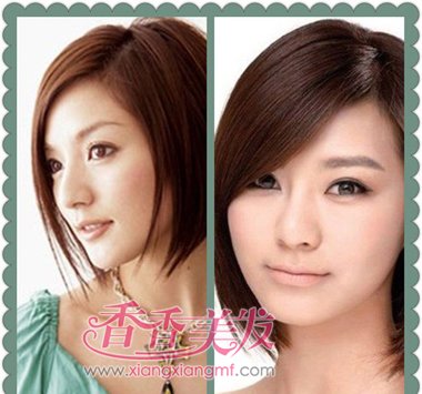 Բ��ͷ�����ʺ�ʲô����ֱ�� Բ��Ů����ֱ���ʺϵķ���ͼƬ