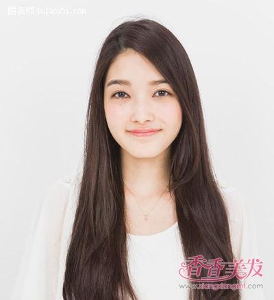 ��ֱ�������ͷ�� ��ɫֱ����ͷ����Ư��